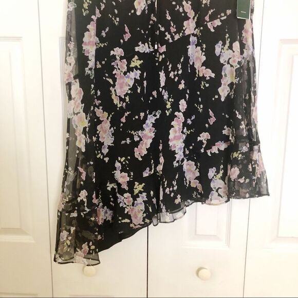 RALPH LAUREN Asymmetrical Skirt Floral Print - Picture 5 of 11